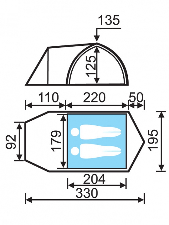 Палатка Вейл-2