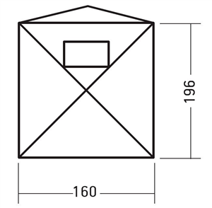 Палатка "Куб", для зимней  рыбалки