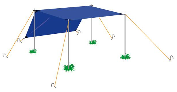 Тент №4 Si (6*4)