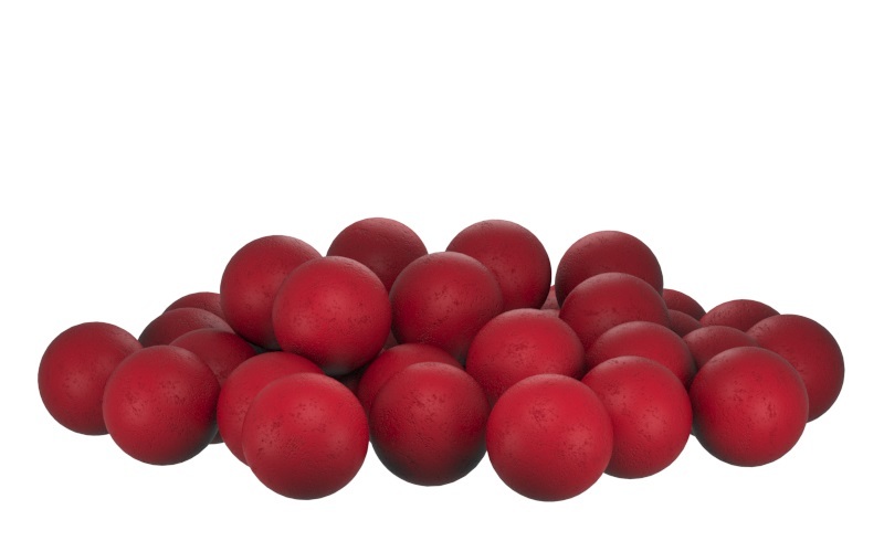 Бойлы насадочные вареные Sonik Baits 14 мм Strawberry (Клубника)